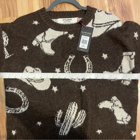 Idyllwind Saddleridge Western Conversation Print Sweater - Picture 9 of 9